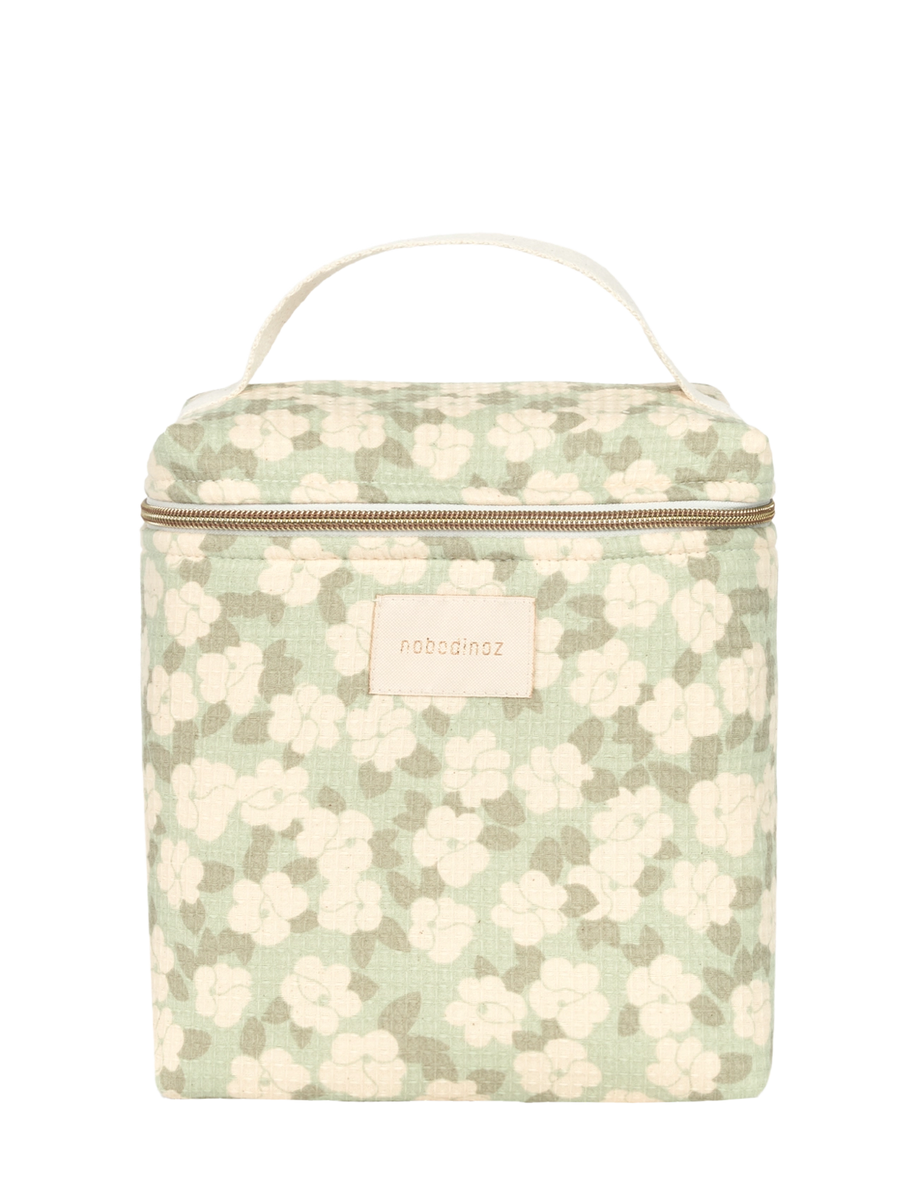 NOBODINOZ CONCERTO INSULATED BABY BOTTLE&LUNCH BAG 18X23X10 - NOBODINOZ - GREEN SAKURA / green