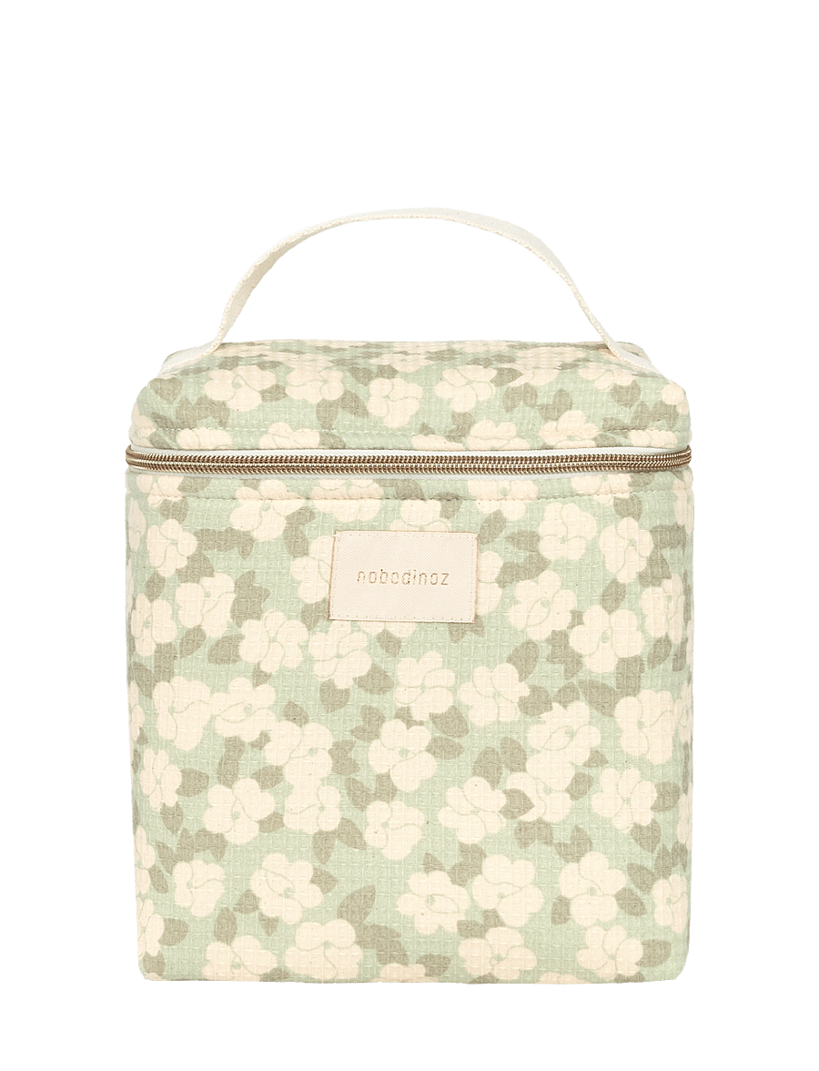 NOBODINOZ - CONCERTO INSULATED BABY BOTTLE&LUNCH BAG 18X23X10 - brotdosen - green sakura - 1