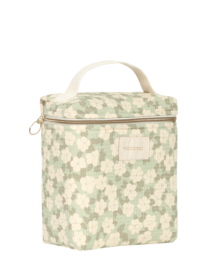 NOBODINOZ - CONCERTO INSULATED BABY BOTTLE&LUNCH BAG 18X23X10 - lunch boxes - green sakura - 2