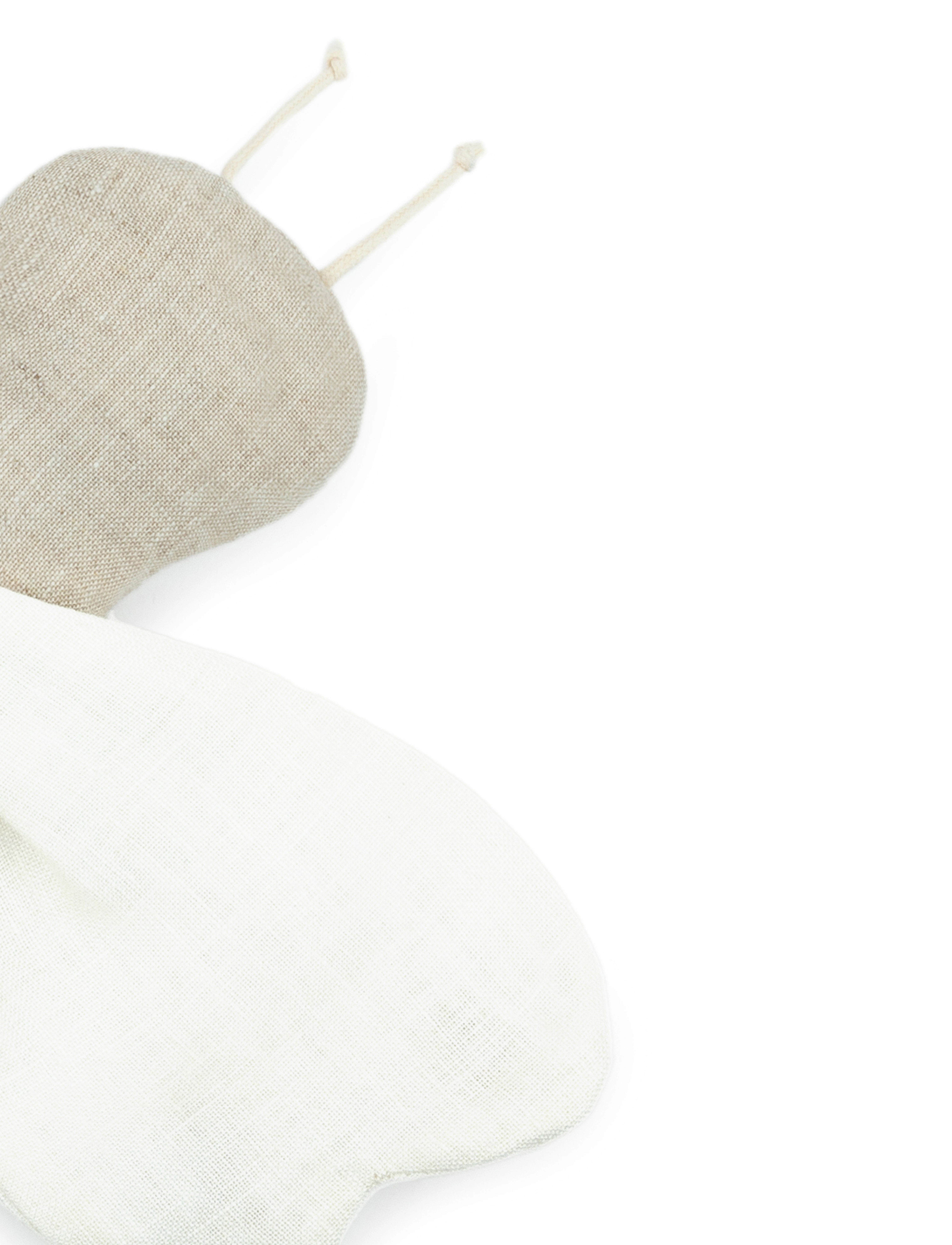 NOBODINOZ - LIN FRANÇAIS DRAGONFLY RATTLE 22X16 - rangler - greige - 2