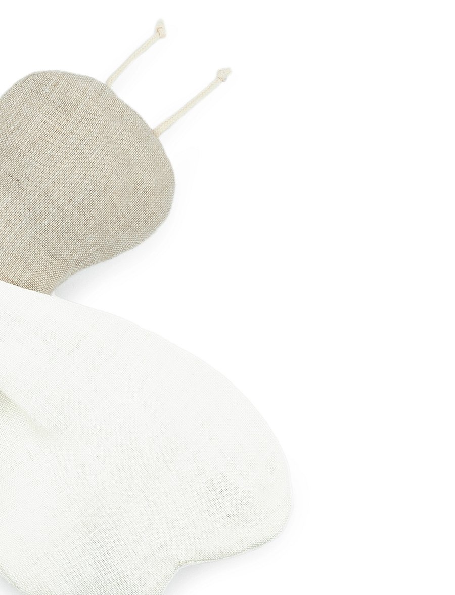 NOBODINOZ - LIN FRANÇAIS DRAGONFLY RATTLE 22X16 - rasseln - greige - 2