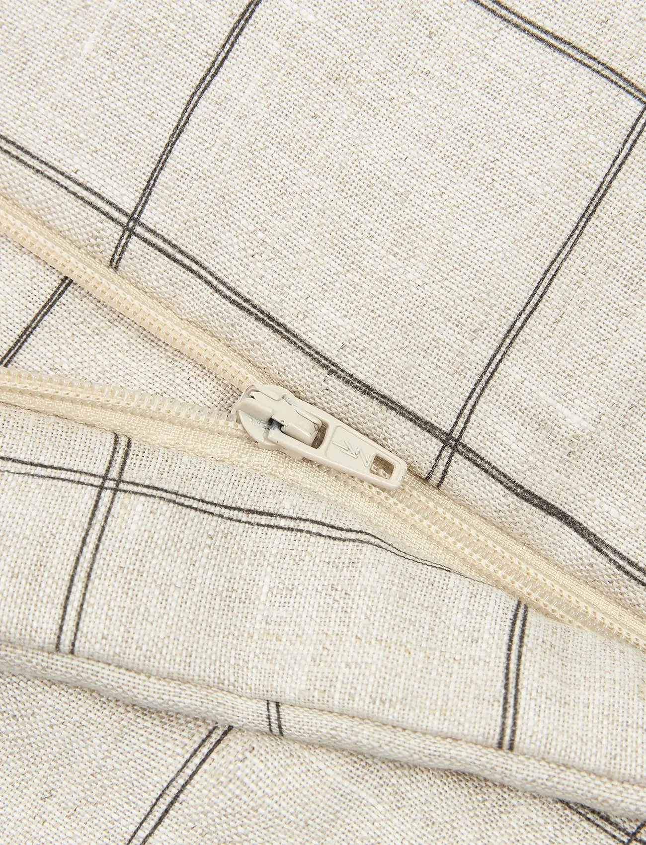 NOBODINOZ - Mid-season baby sleeping bag L1N0 in French linen 6-18 months - baby-schlafsäcke - charcoal grid - 3