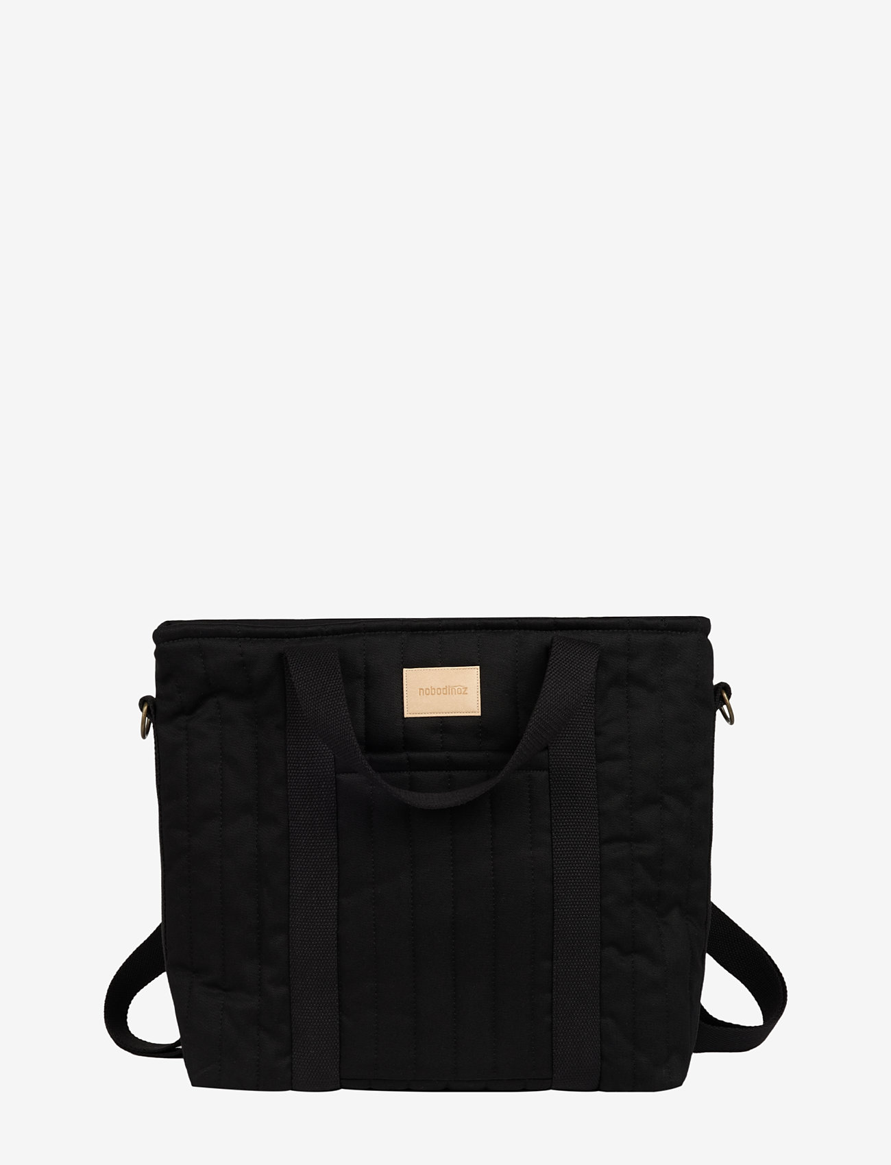 NOBODINOZ - HYDE PARK WATERPROOF STROLLER BACKPACK 32X32X14 - māmiņu somas - black - 0