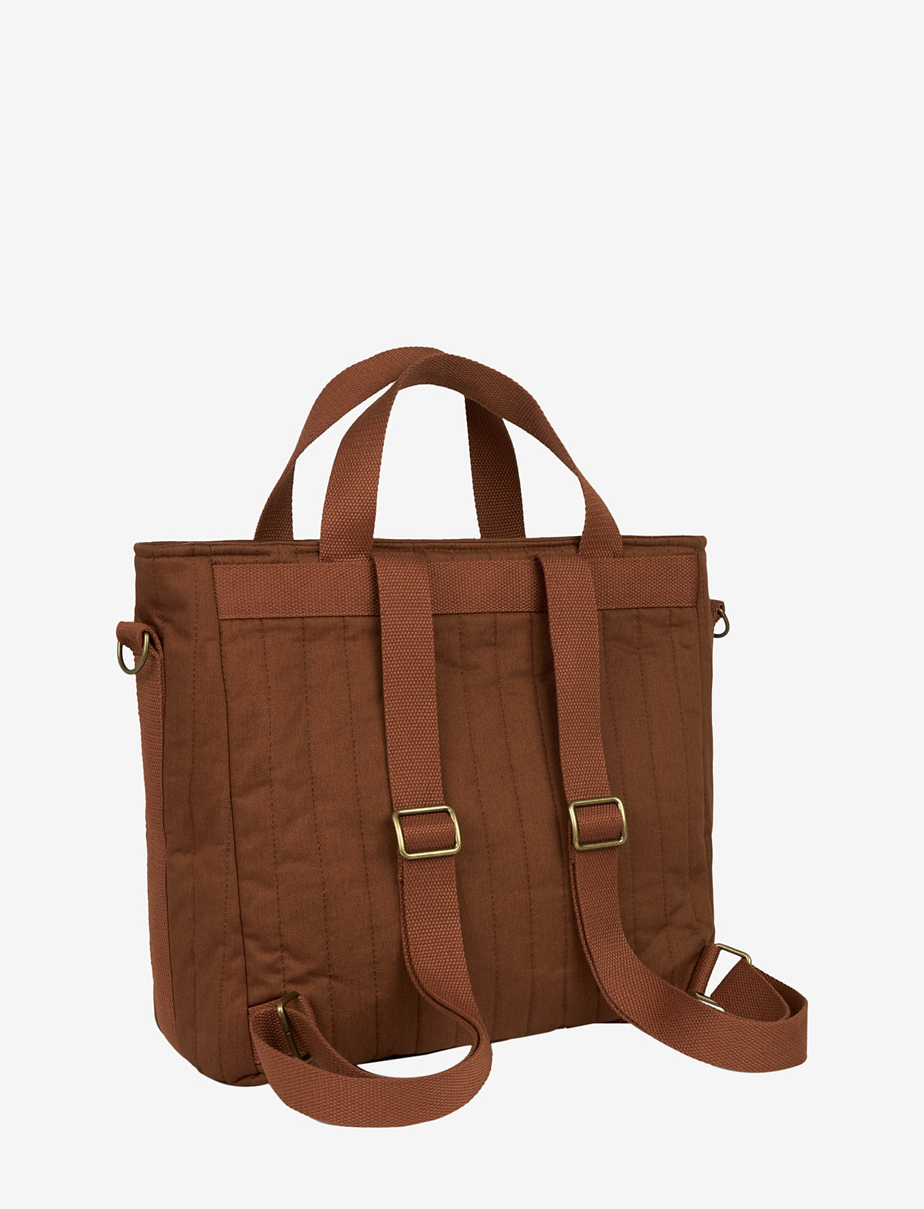 NOBODINOZ - HYDE PARK WATERPROOF STROLLER BACKPACK 32X32X14 - wickeltaschen - brick brown - 3