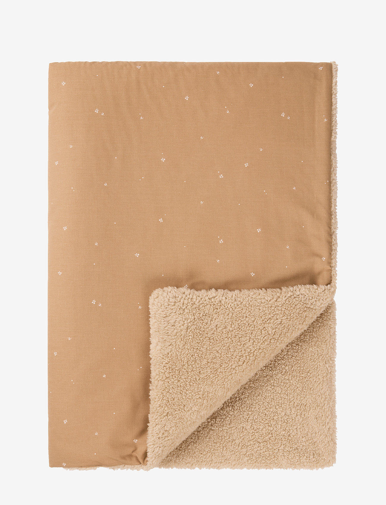 NOBODINOZ - STORIES WINTER KID BLANKET 100X140 - tæpper - blush little cherries - 1
