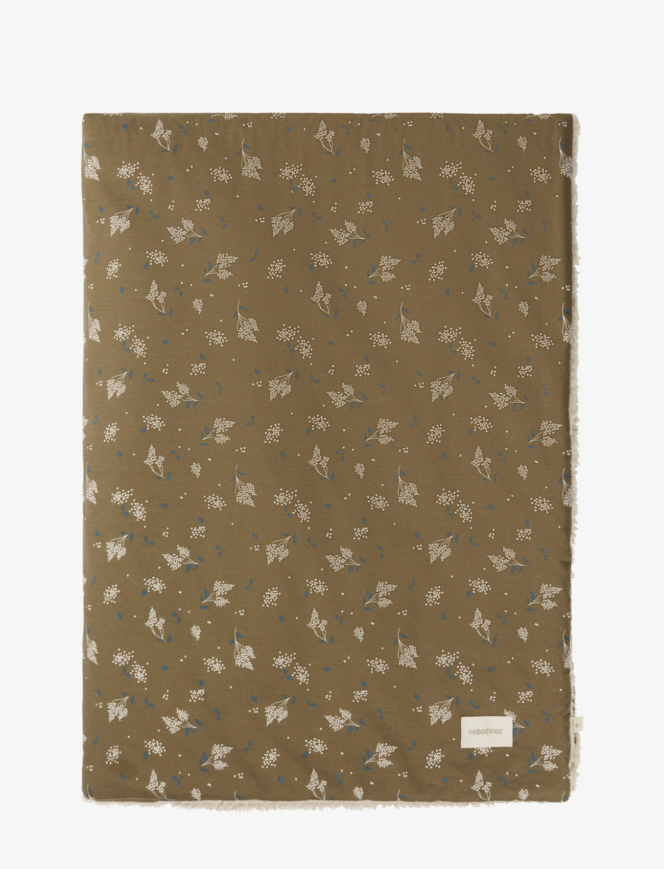 NOBODINOZ Stories Winter Kid Blanket 100X140, Blankets & Quilts, Brun, Str: ONE SIZE