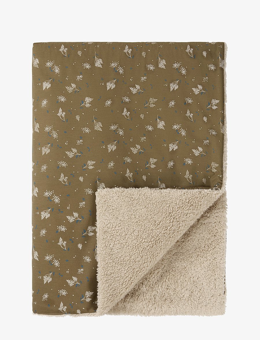 NOBODINOZ - STORIES WINTER KID BLANKET 100X140 - tekid - brown lilac - 1