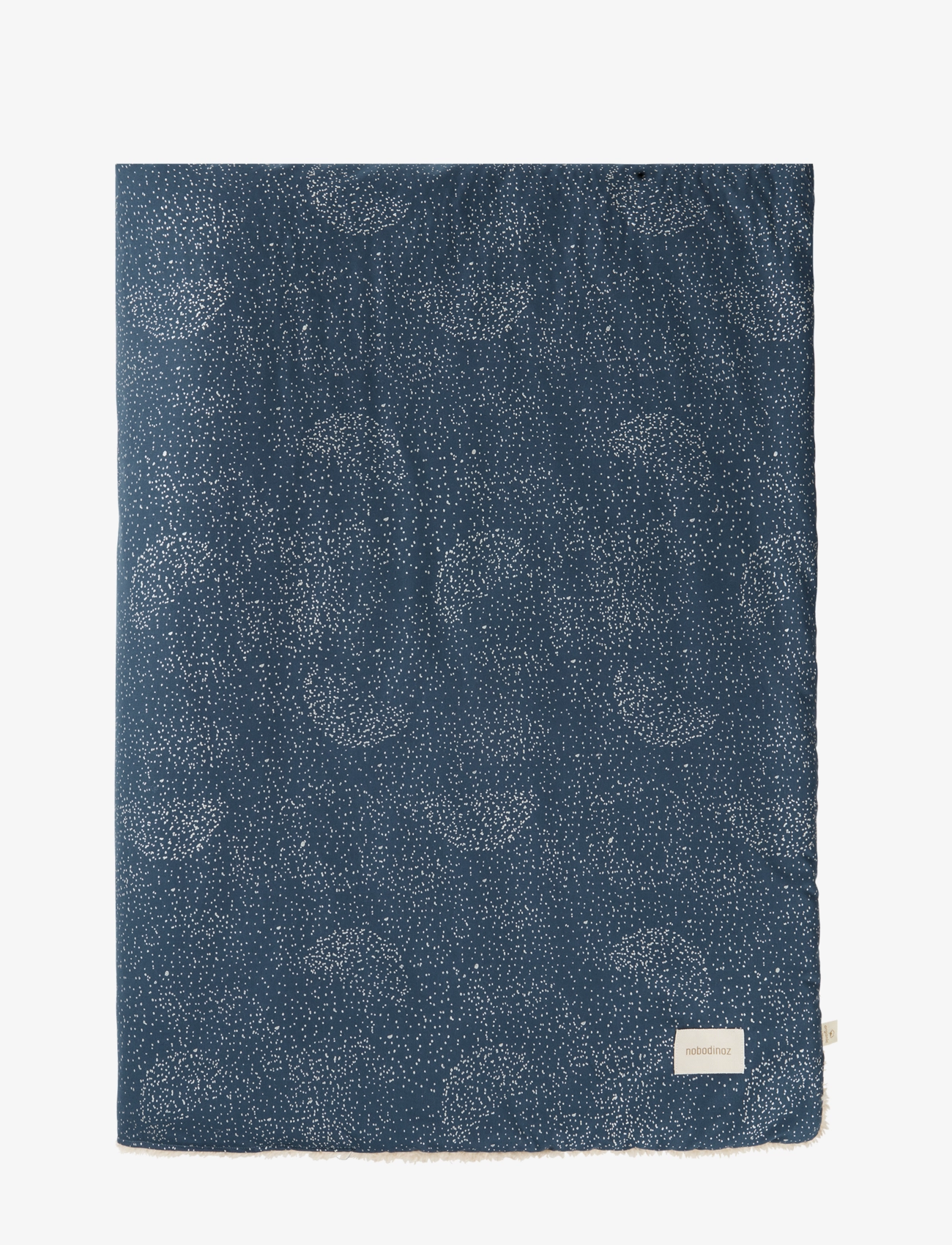NOBODINOZ Stories Winter Kid Blanket 100X140, Blankets & Quilts, Blå, Str: ONE SIZE