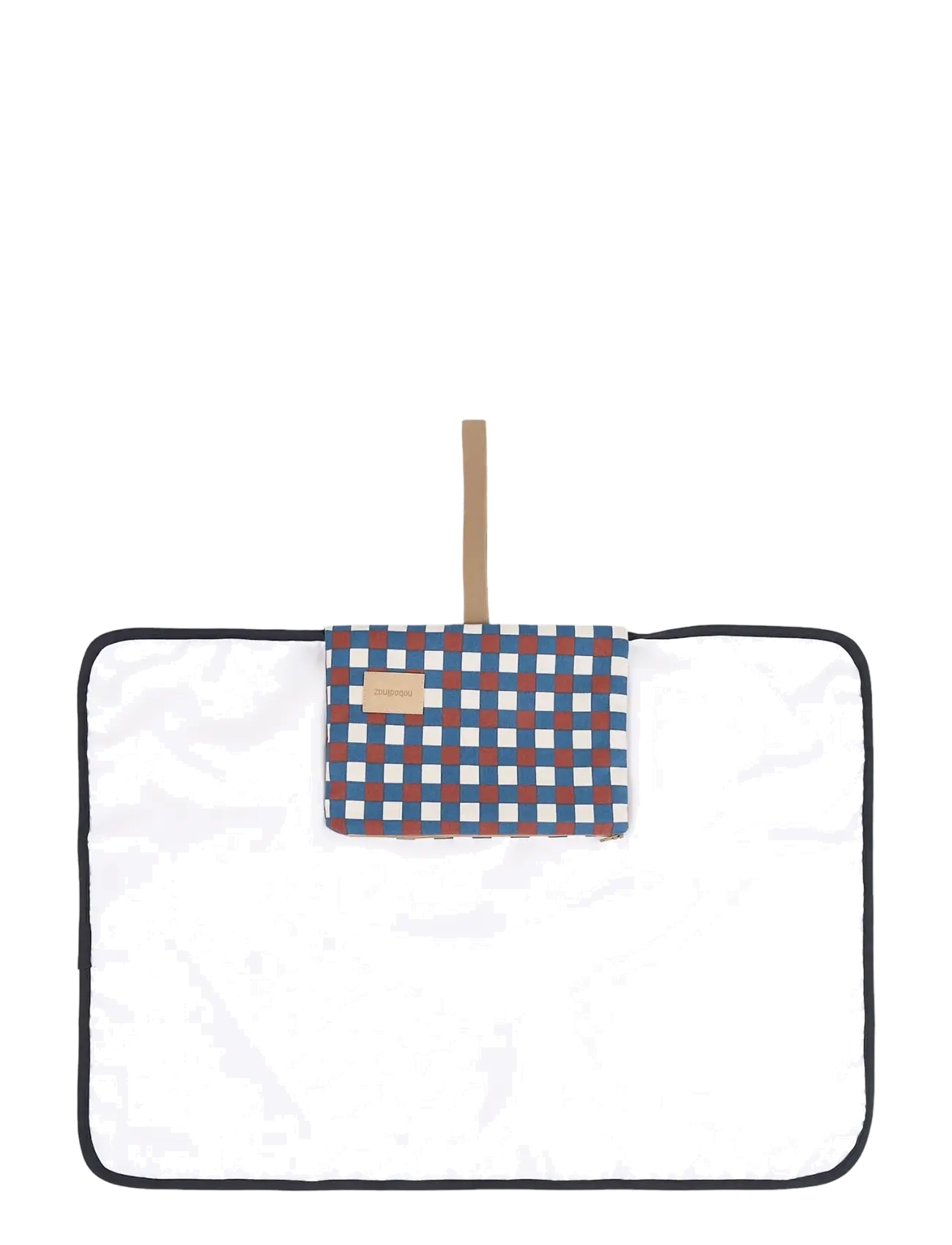 NOBODINOZ - HYDE PARK WATERPROOF CHANGING PAD 50X70 - wickelauflagen - blue red mosaic - 1
