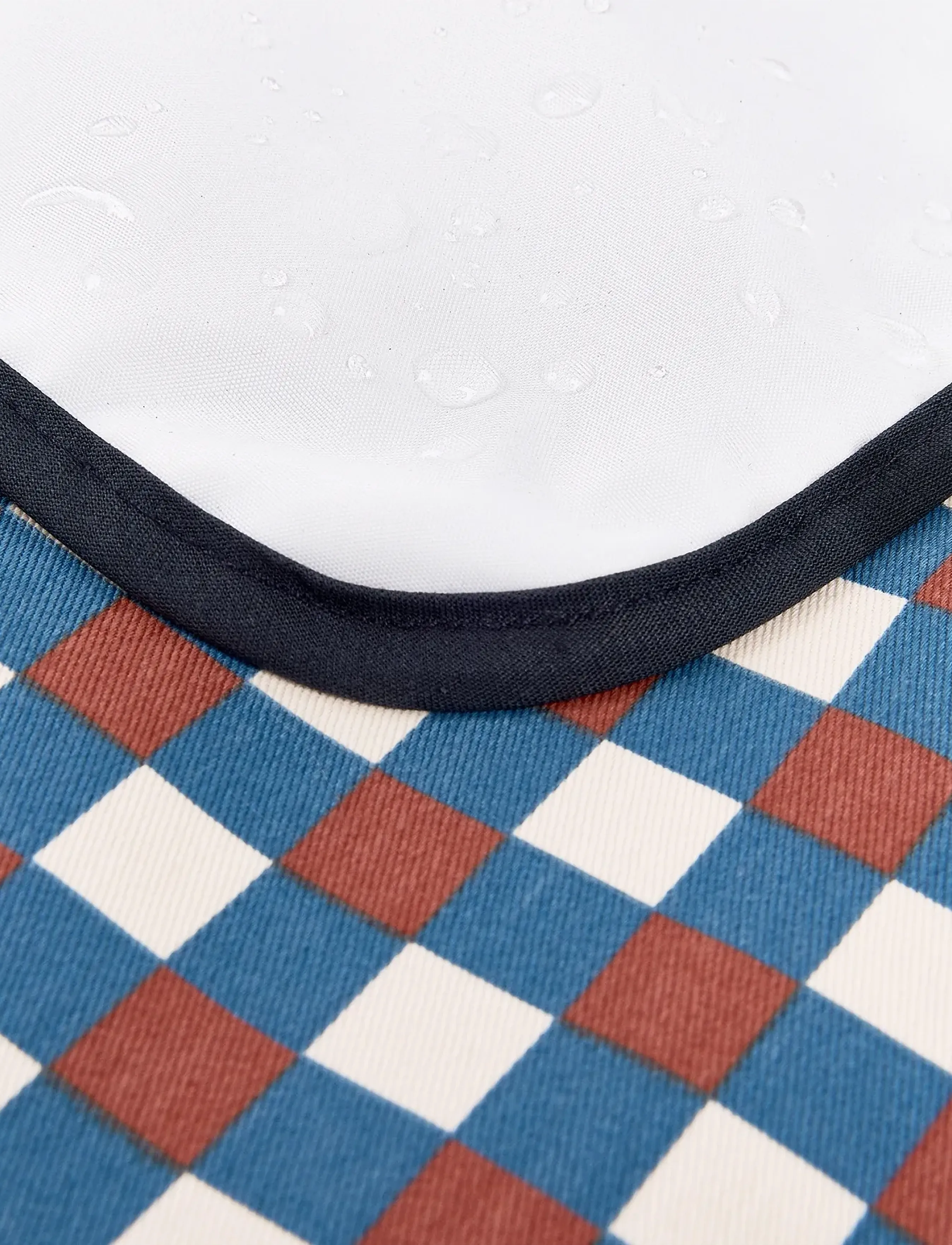NOBODINOZ - HYDE PARK WATERPROOF CHANGING PAD 50X70 - wickelauflagen - blue red mosaic - 2