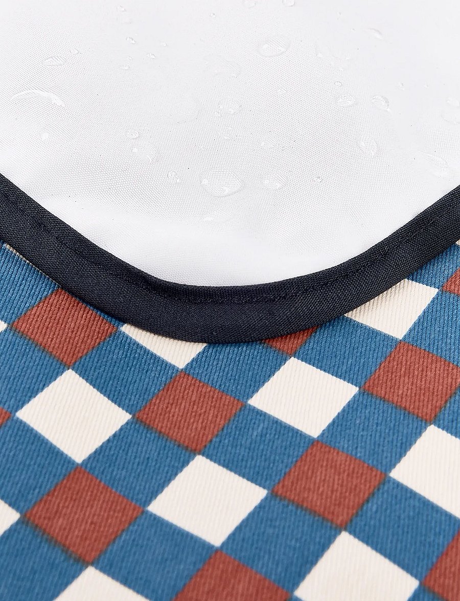 NOBODINOZ - HYDE PARK WATERPROOF CHANGING PAD 50X70 - wickelauflagen - blue red mosaic - 2