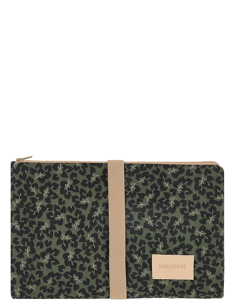 NOBODINOZ - HYDE PARK WATERPROOF CHANGING PAD 50X70 - wickelauflagen - forest yumiko - 0