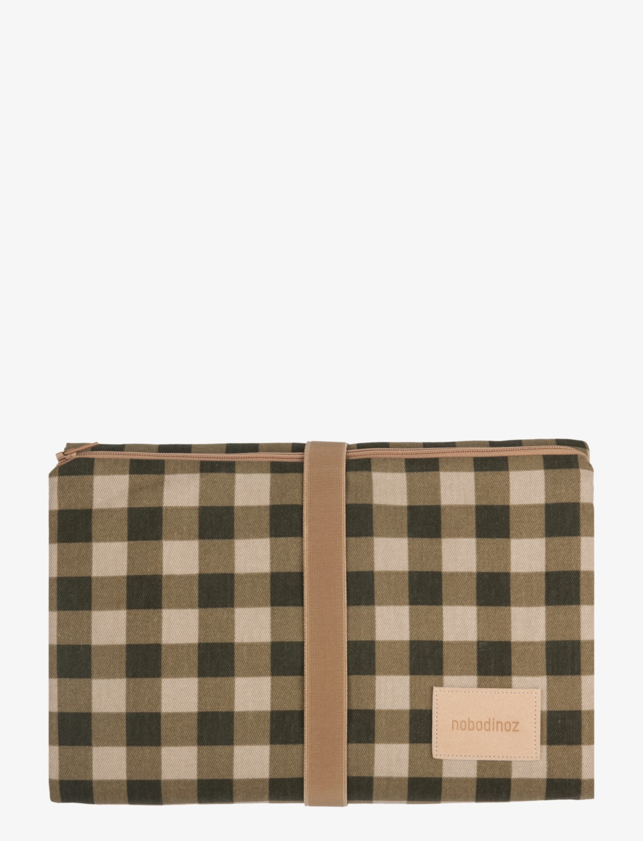 NOBODINOZ HYDE PARK WATERPROOF CHANGING PAD 50X70 - Deals - GREEN CHECKS / khaki/green
