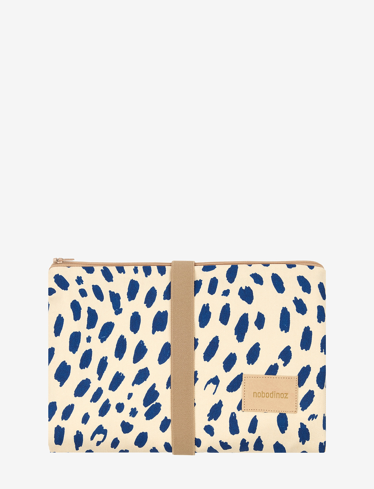 NOBODINOZ - Waterproof changing pad Hyde Park - mähkimispadjad - leonie blue - 0