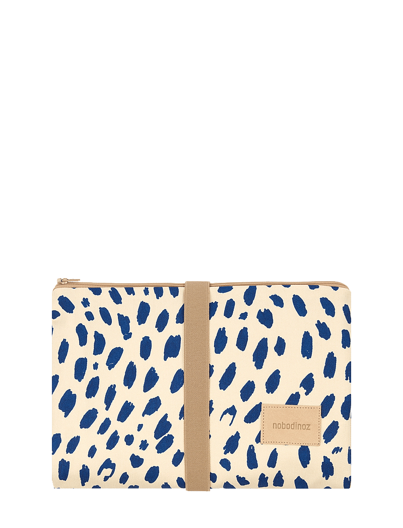 NOBODINOZ - Waterproof changing pad Hyde Park - mähkimispadjad - leonie blue - 0