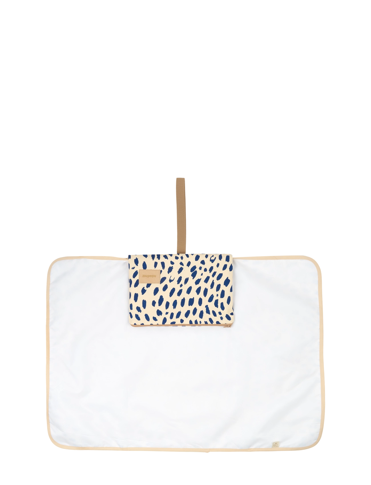 NOBODINOZ - HYDE PARK WATERPROOF CHANGING PAD 50X70 - wickelauflagen - leonie blue - 1