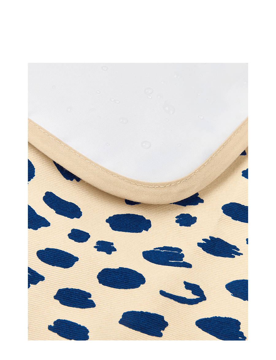 NOBODINOZ - HYDE PARK WATERPROOF CHANGING PAD 50X70 - wickelauflagen - leonie blue - 2