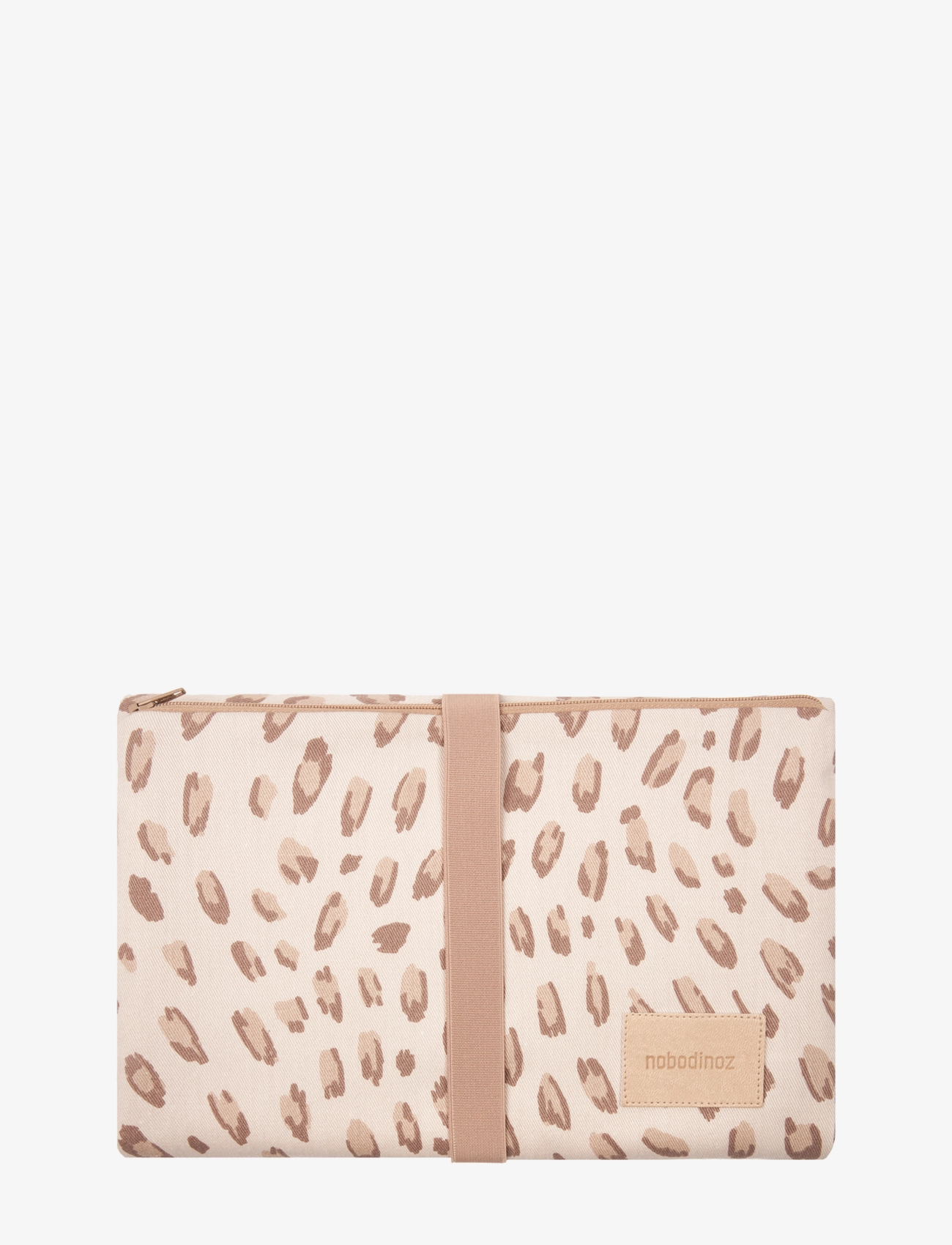 NOBODINOZ HYDE PARK WATERPROOF CHANGING PAD 50X70 - Babyprodukte - LEONIE LATTE / beige