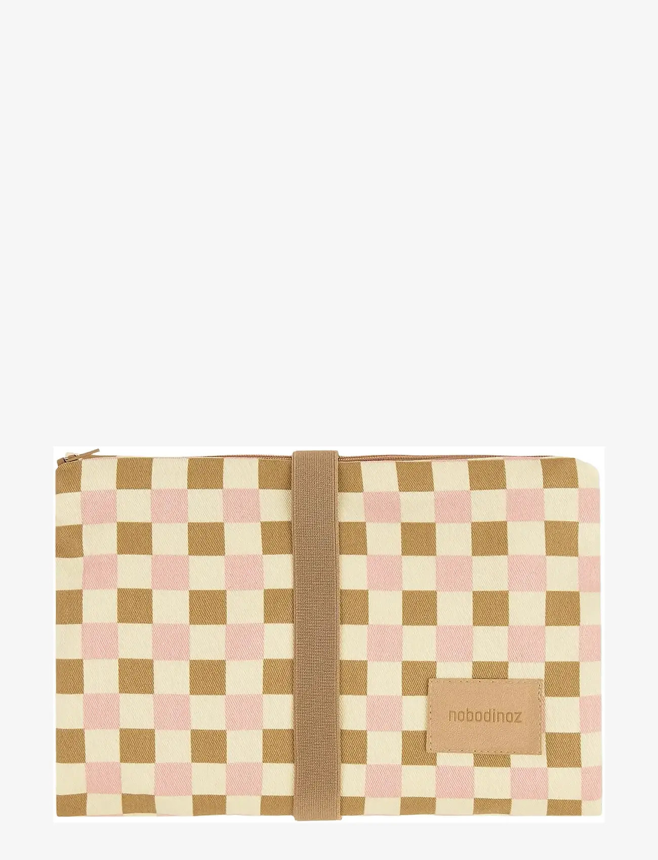 NOBODINOZ - HYDE PARK WATERPROOF CHANGING PAD 50X70 - mähkimispadjad - yellow pink mosaic - 0