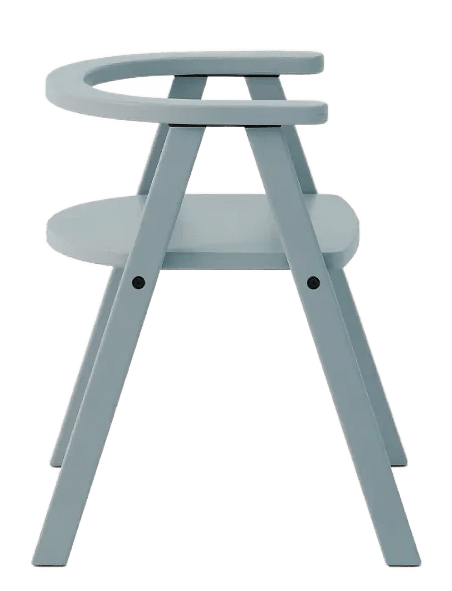NOBODINOZ - GROWING GREEN KID CHAIR COLORED - stühle & hocker - baltic blue - 3