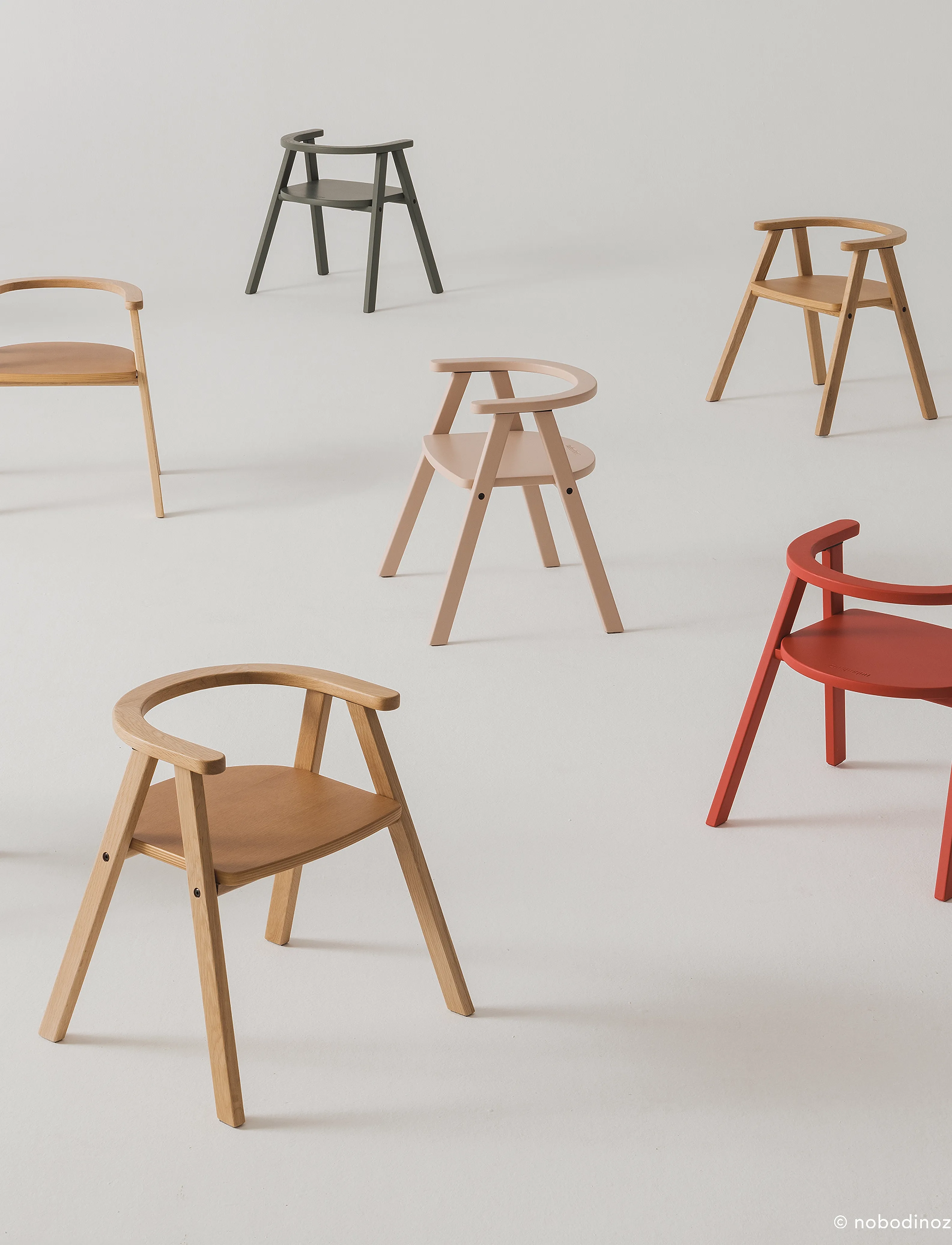 NOBODINOZ Growing Green Kid Chair Colored, One Size, Kids Decor, Creme - Furniture, Kinder