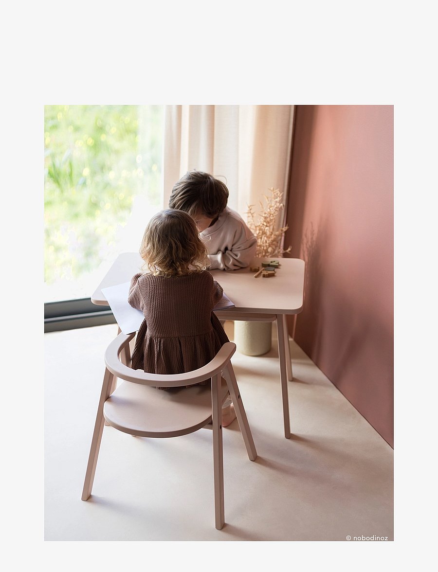 NOBODINOZ - GROWING GREEN KID CHAIR COLORED - stühle & hocker - blush - 3