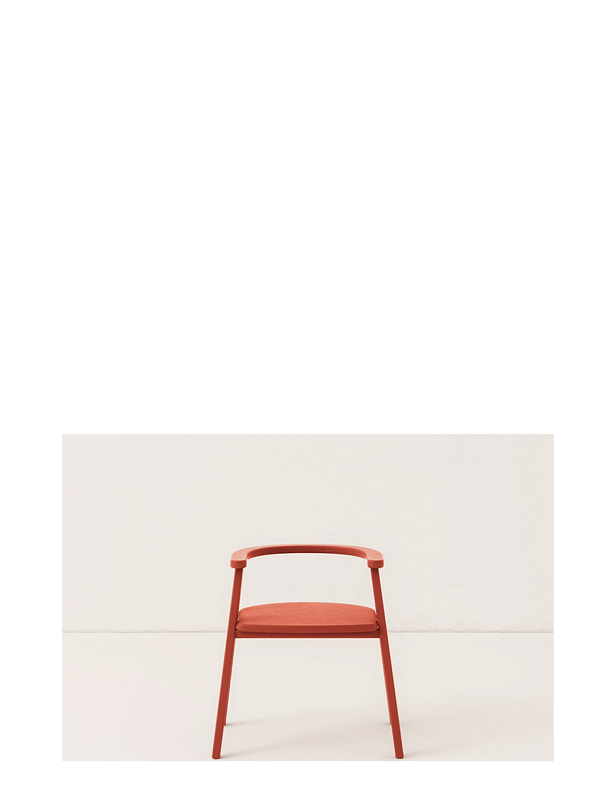 NOBODINOZ - GROWING GREEN KID CHAIR COLORED - stühle & hocker - red - 3