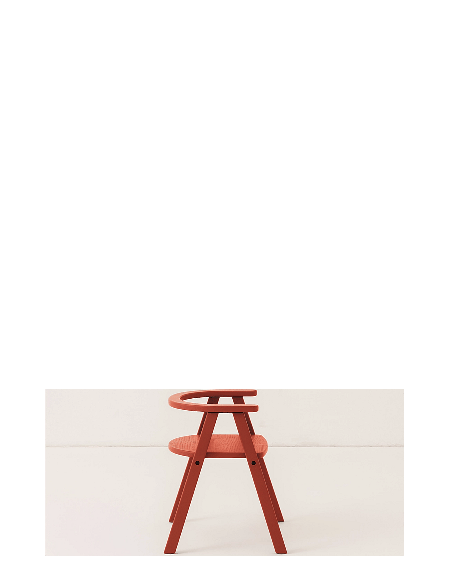 NOBODINOZ - GROWING GREEN KID CHAIR COLORED - stühle & hocker - red - 4