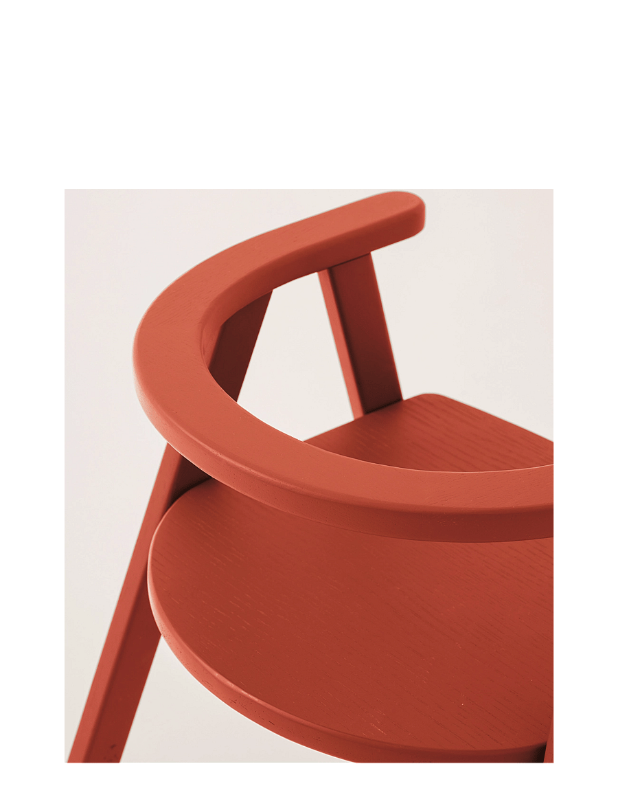 NOBODINOZ - GROWING GREEN KID CHAIR COLORED - stühle & hocker - red - 5
