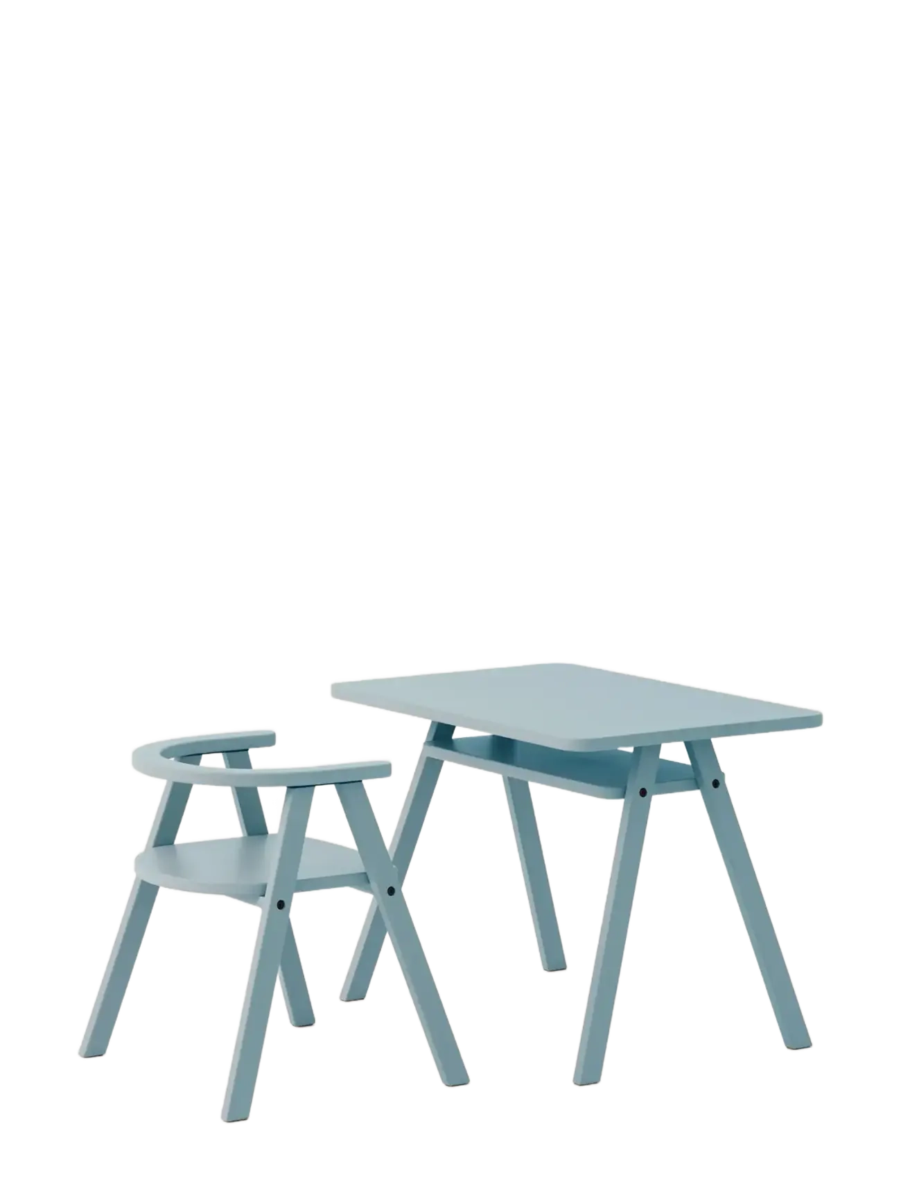 NOBODINOZ - GROWING GREEN KID TABLE COLORED - tables - baltic blue - 2