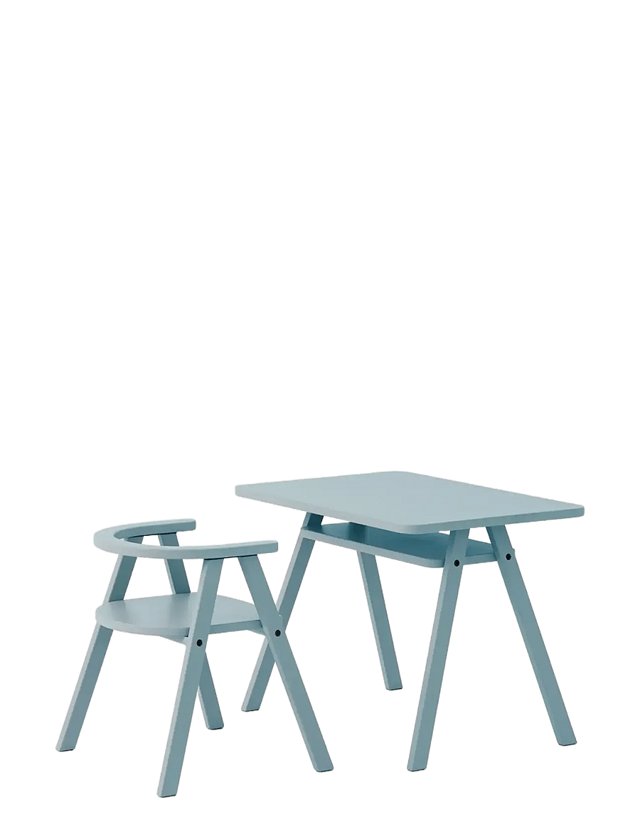 NOBODINOZ - GROWING GREEN KID TABLE COLORED - tische - baltic blue - 2