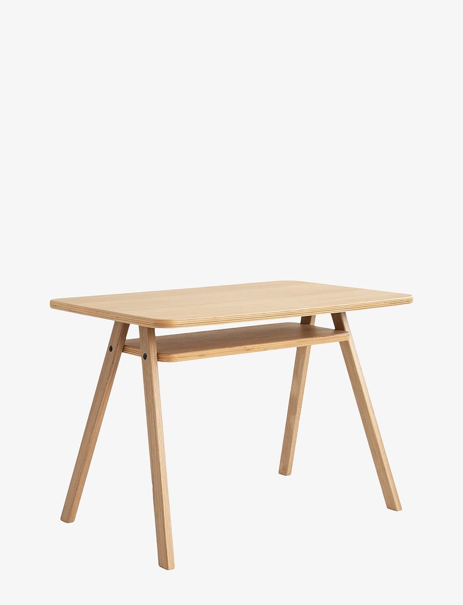 NOBODINOZ - GROWING GREEN KID TABLE NATURAL OAK - tische - oak wood - 0