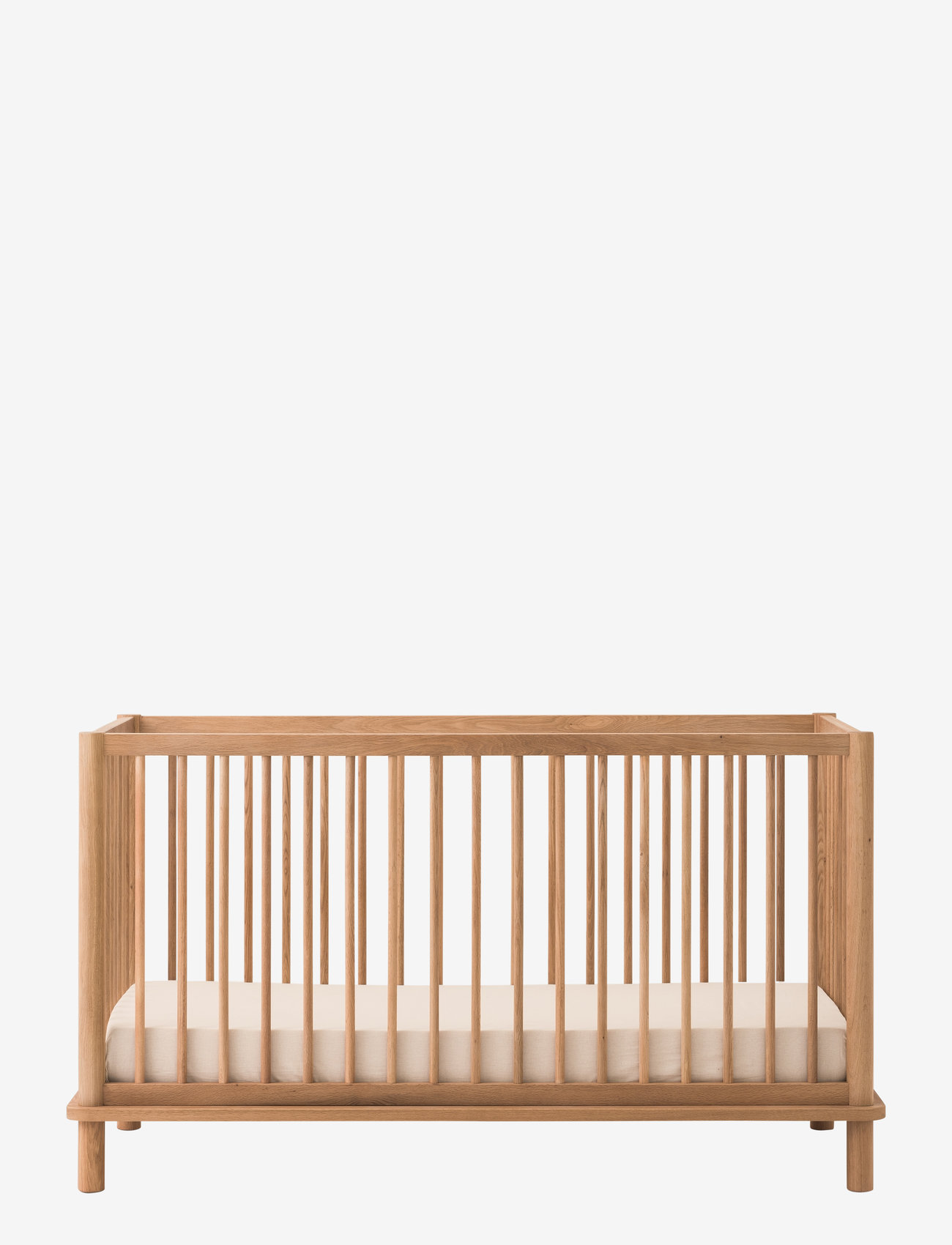 NOBODINOZ - KIT CRIB LATITUDE (BASE & EVOLUTIVE CRIB) 70X140 - tremmesenge - oak wood - 1
