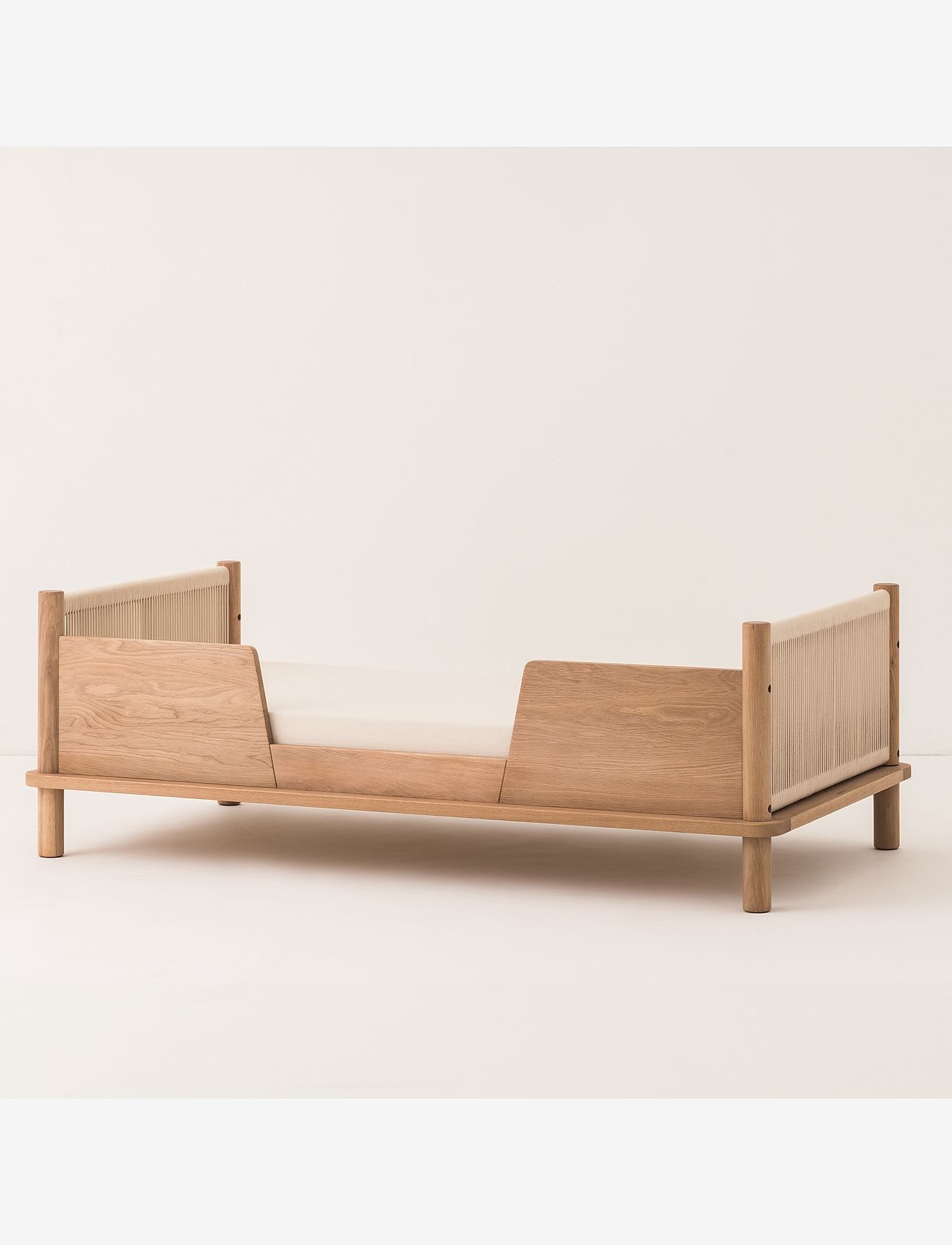 NOBODINOZ - KIT JUNIOR BED LATITUDE (BASE & EVOLUTIVE JUNIOR EXT) 70X140 - barnsängar & tillbehör - oak wood - 2