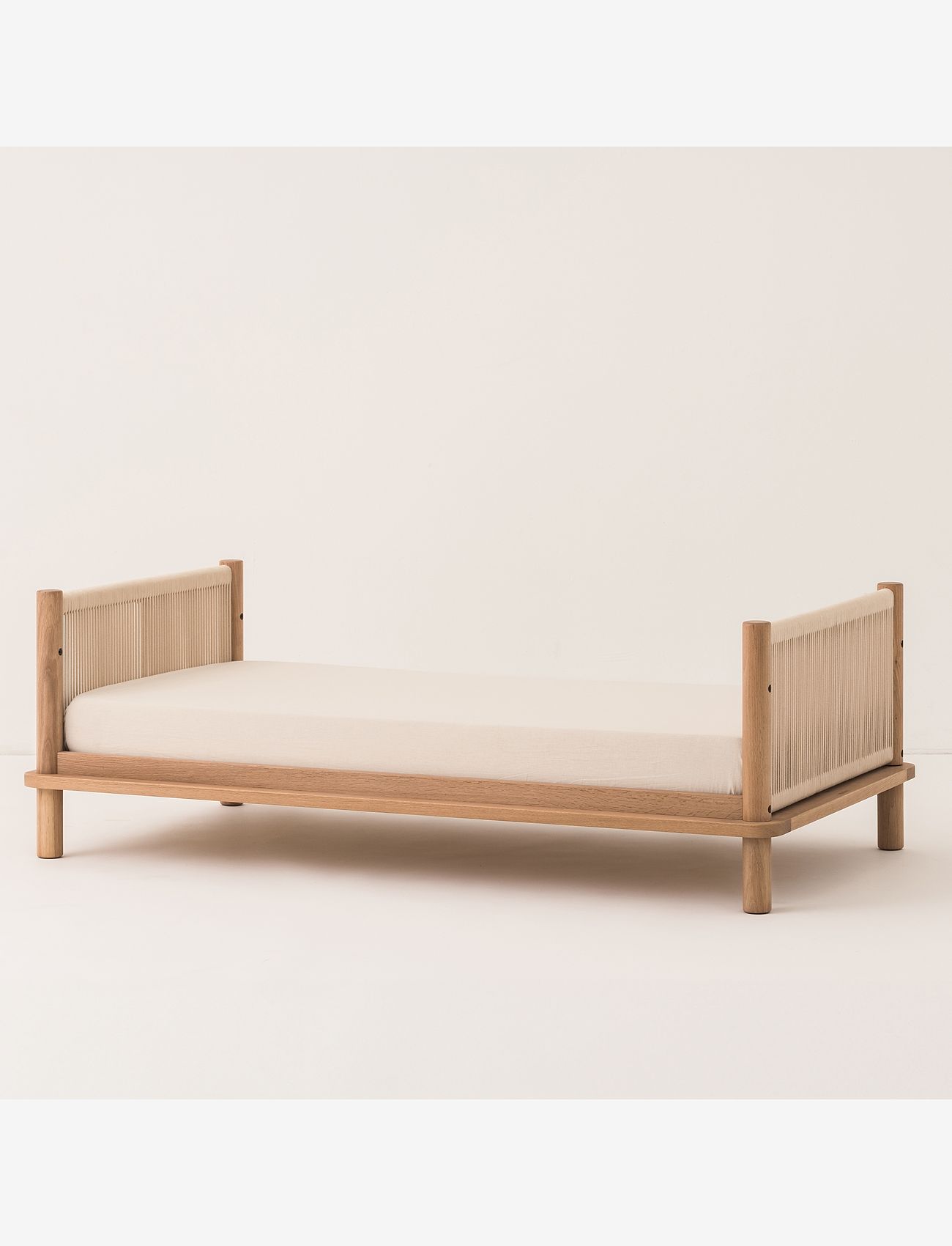 NOBODINOZ - KIT JUNIOR BED LATITUDE (BASE & EVOLUTIVE JUNIOR EXT) 70X140 - barnsängar & tillbehör - oak wood - 3