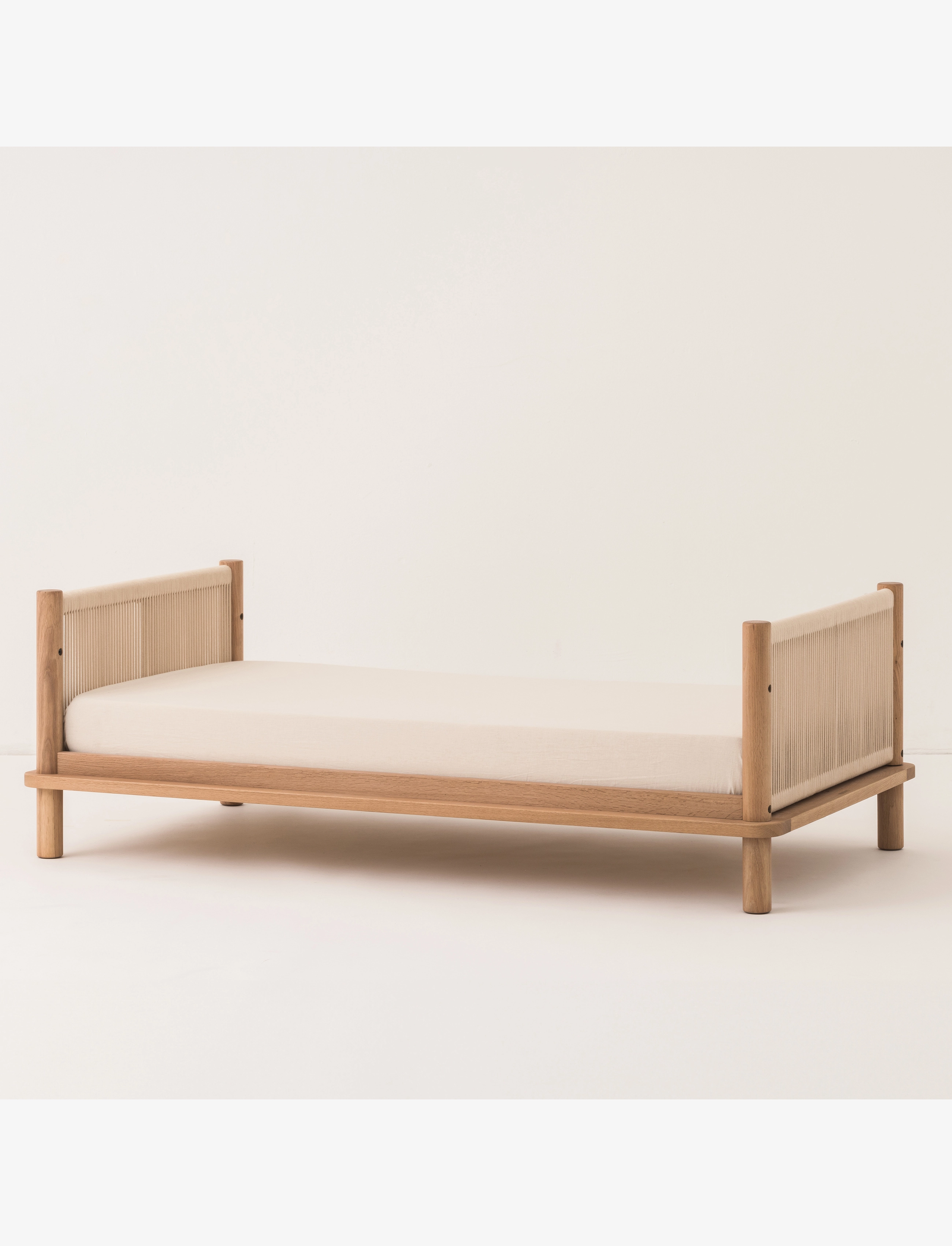 NOBODINOZ - KIT JUNIOR BED LATITUDE (BASE & EVOLUTIVE JUNIOR EXT) 70X140 - børnesenge & tilbehør - oak wood - 3