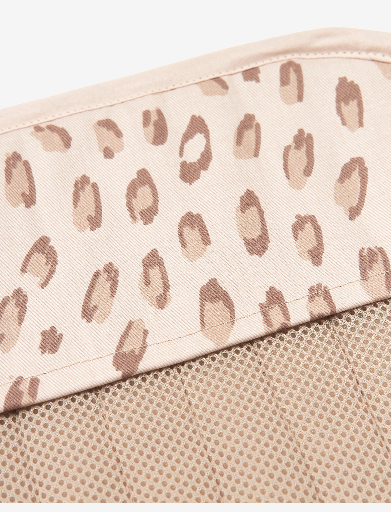 NOBODINOZ - HYDE PARK UNIVERSAL STROLLER PAD 34X75 - barnvagnstillbehör - leonie latte - 2