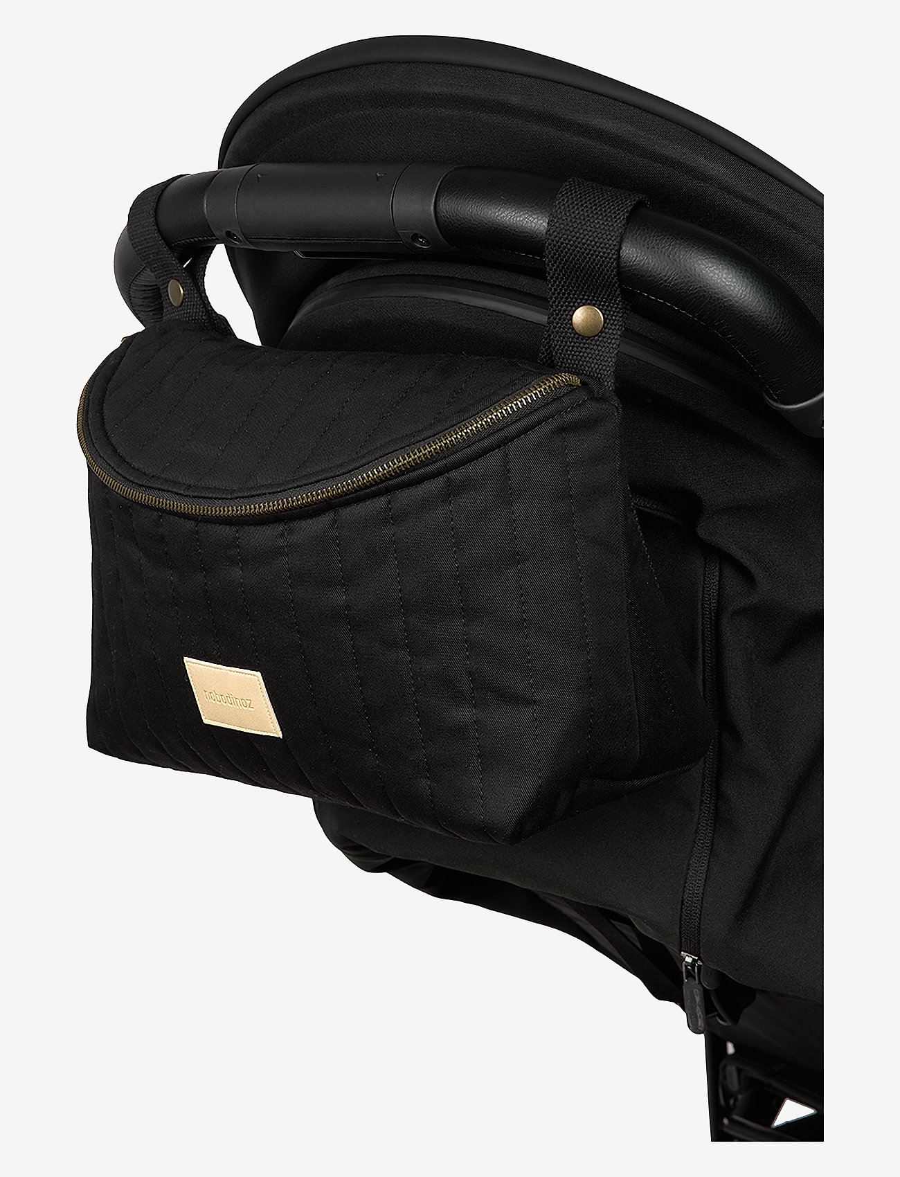 NOBODINOZ - HYDE PARK WATERPROOF 2 IN 1 STROLLER ORGANIZER 32x20x14 - barnvagnstillbehör - black - 4