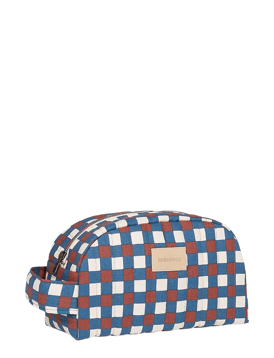 NOBODINOZ - Waterproof vanity case Hyde Park - vanniaeg - blue red mosaic - 0
