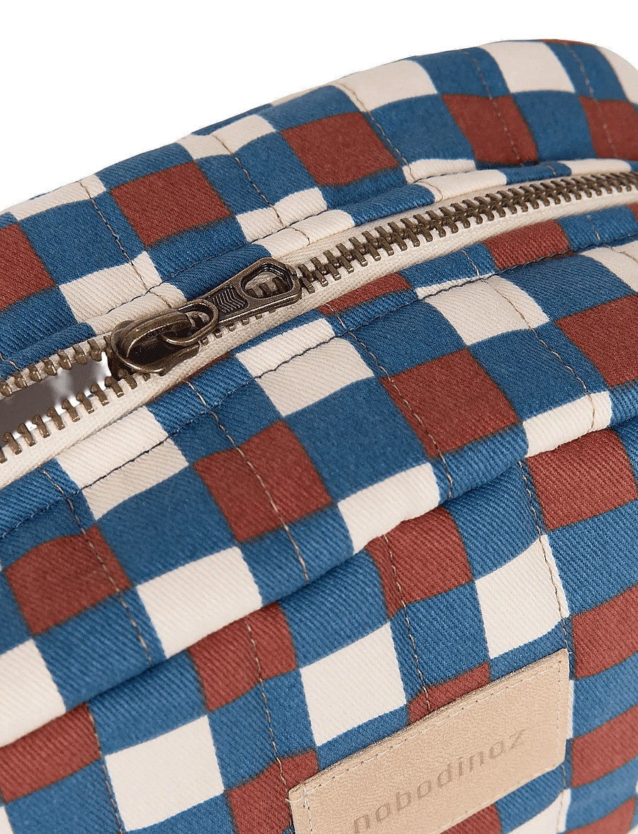 NOBODINOZ - Waterproof vanity case Hyde Park - vanniaeg - blue red mosaic - 2