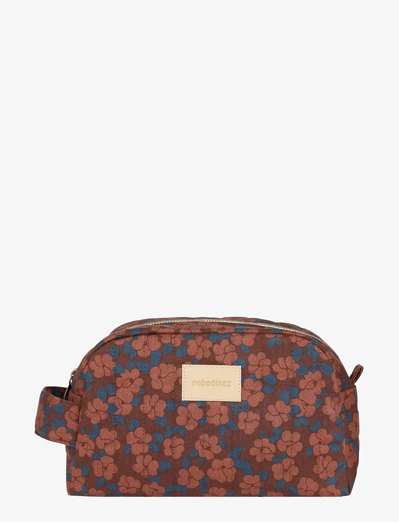 NOBODINOZ - HYDE PARK WATERPROOF VANITY CASE 26X15X10 - kosmetiktasche - maroon poppies - 1