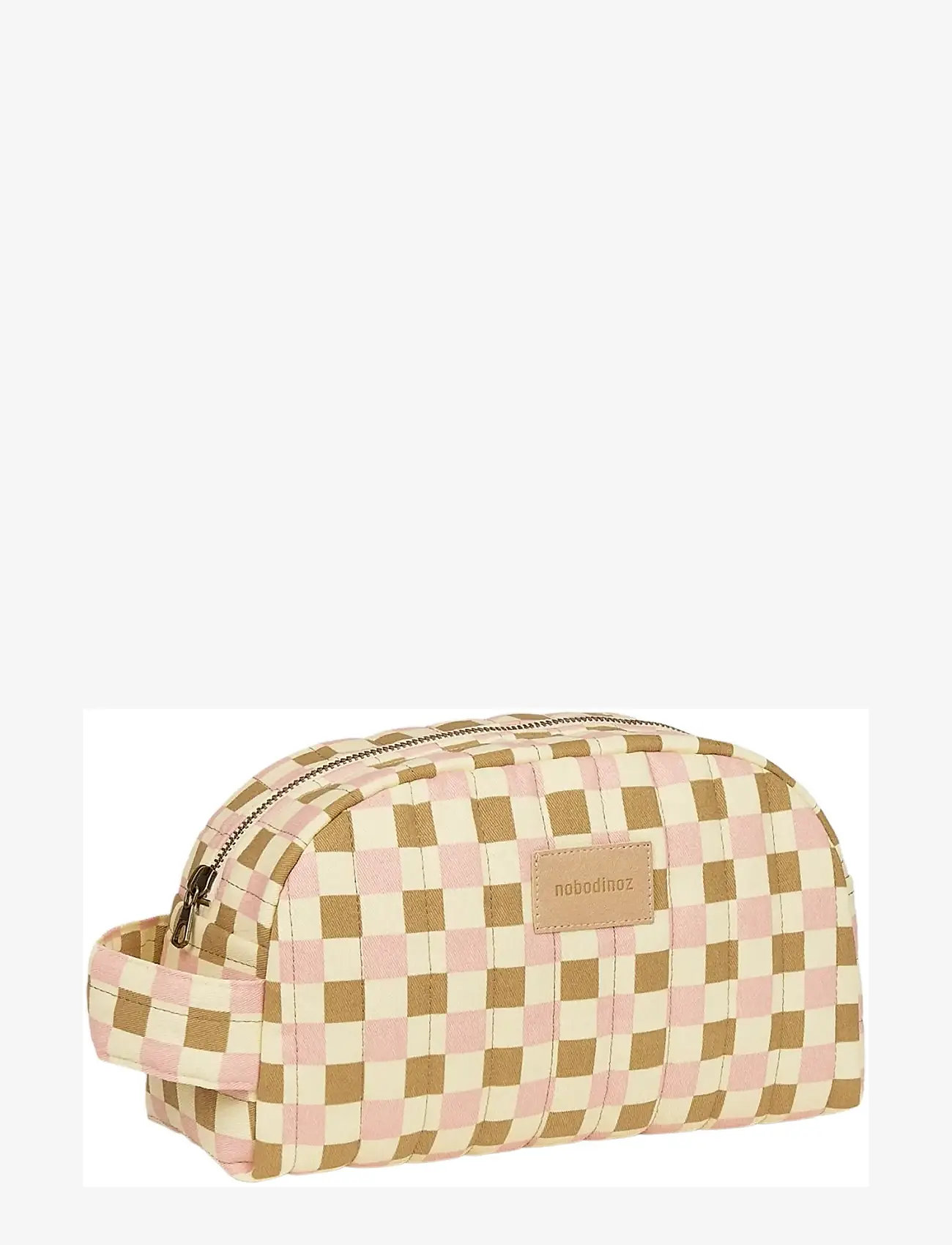 NOBODINOZ - Waterproof vanity case Hyde Park - bada - yellow pink mosaic - 0