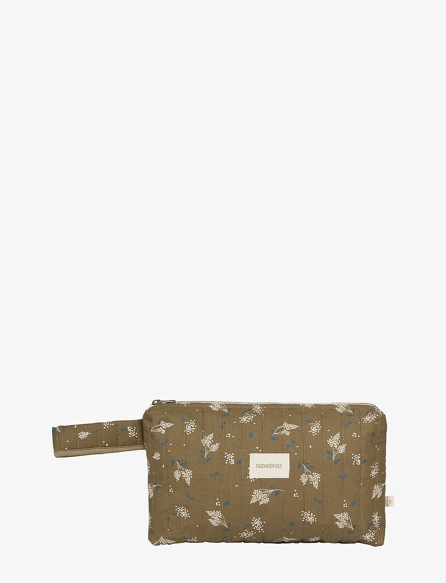 NOBODINOZ - STORIES TOILETRY CASE 30X18X7 - baden - brown lilac - 0