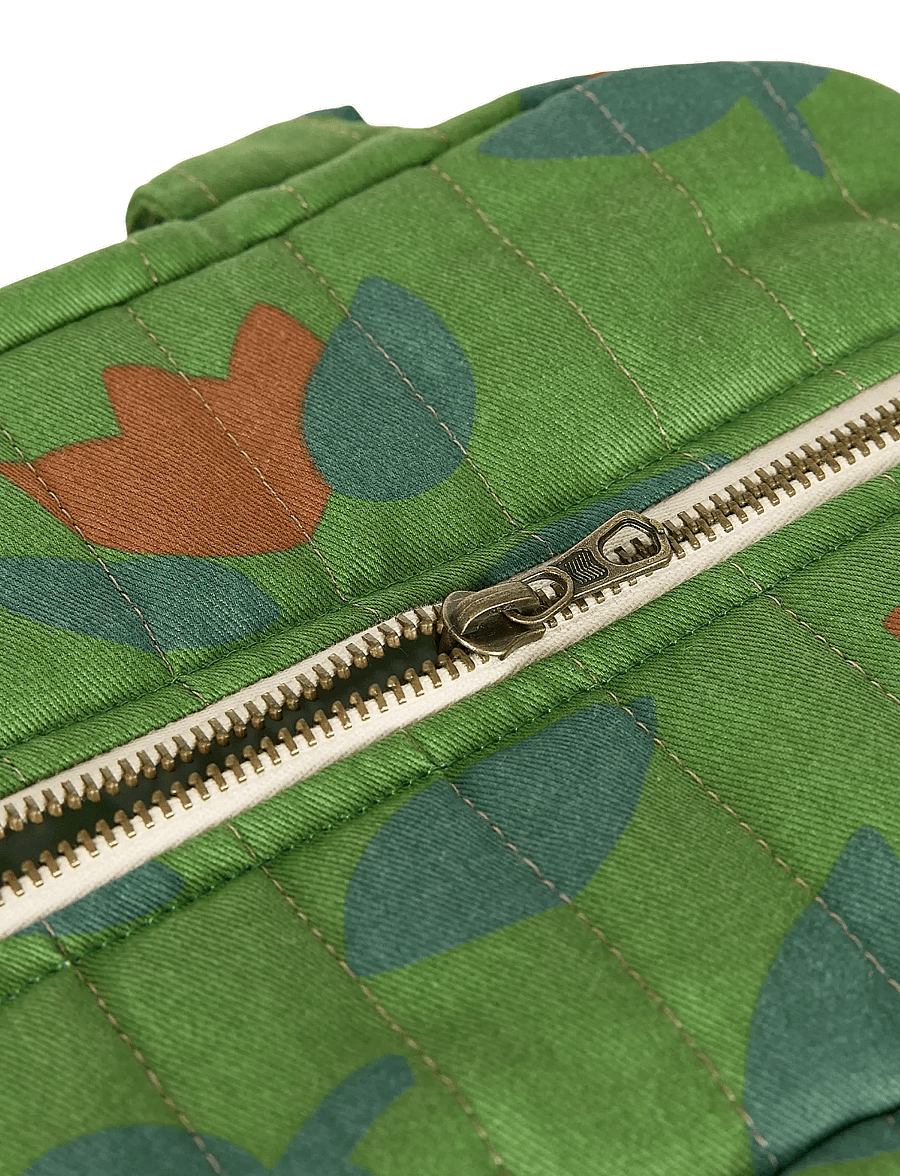 NOBODINOZ - Waterproof stroller bag Hyde Park - barnevognstilbehør - green tulips - 4