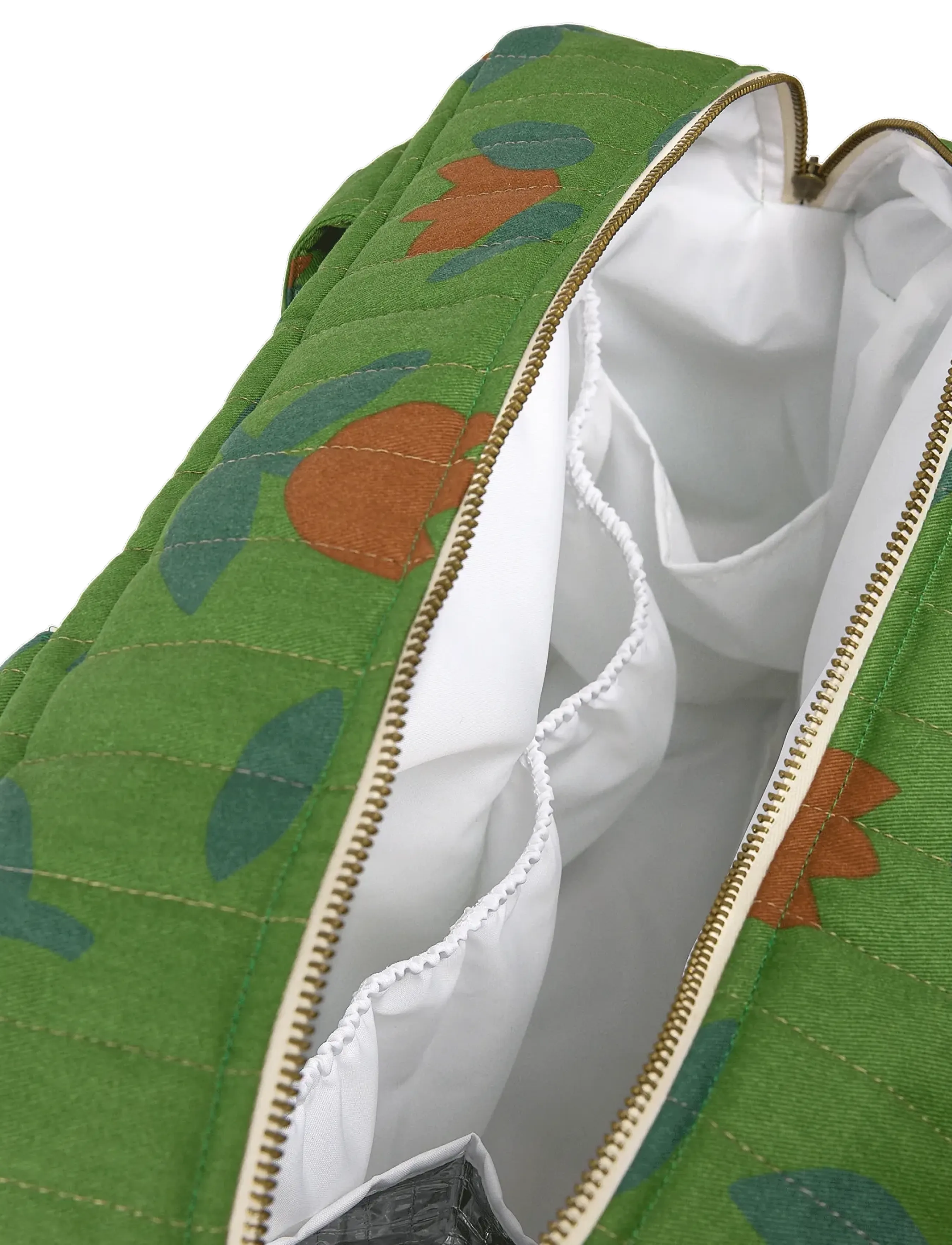 NOBODINOZ - Waterproof stroller bag Hyde Park - accessoires landau - green tulips - 5