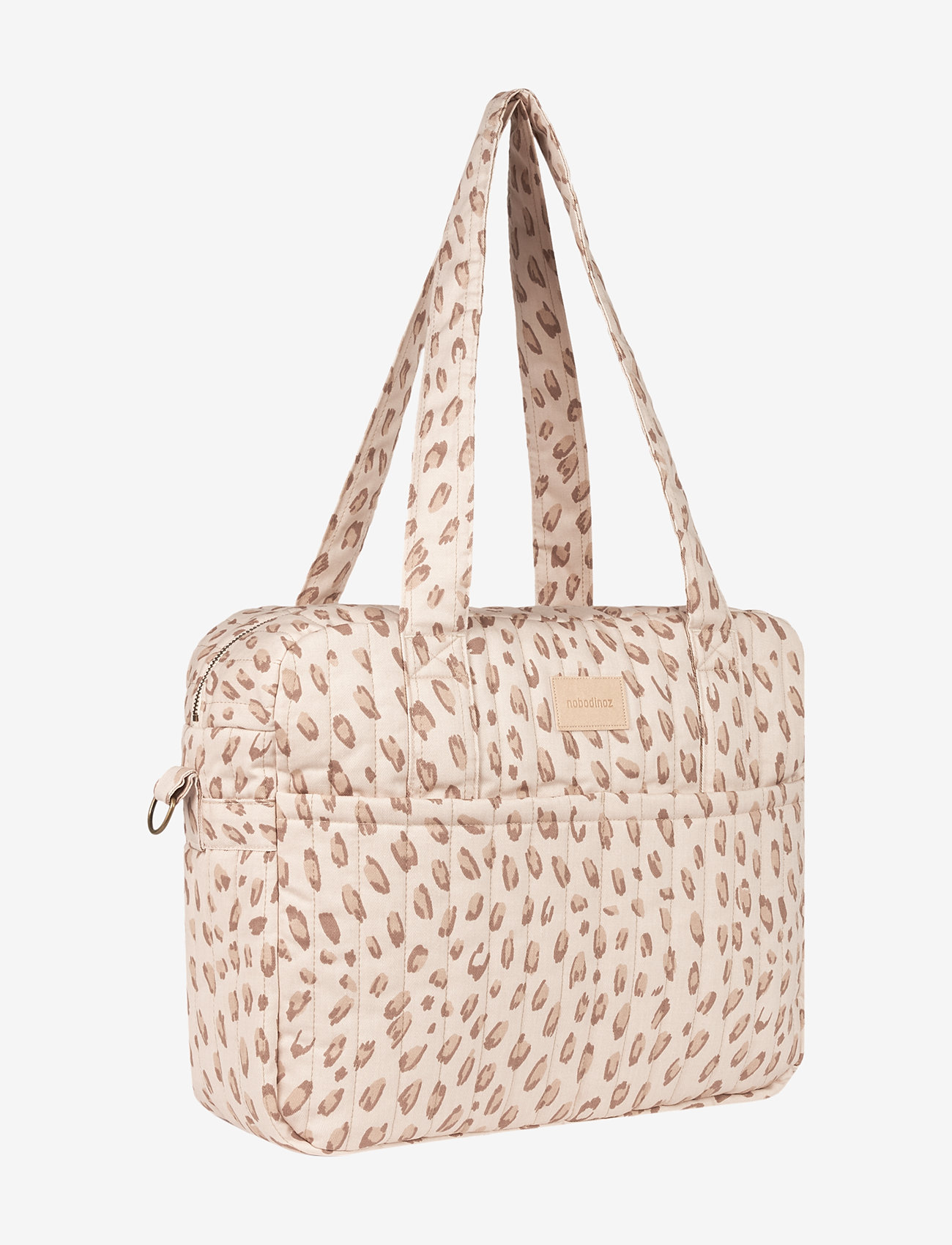 NOBODINOZ - Waterproof stroller bag Hyde Park - skötväskor - leonie latte - 1