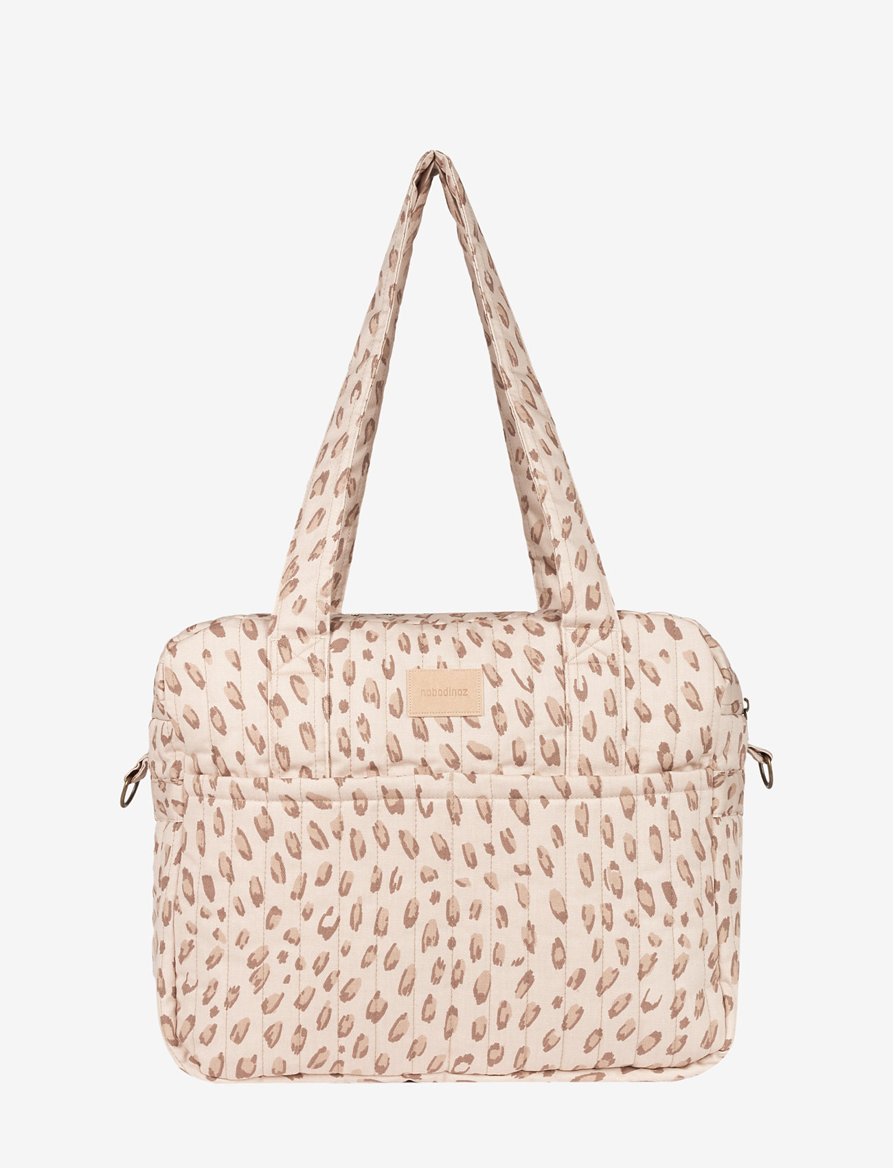 NOBODINOZ - Waterproof stroller bag Hyde Park - skötväskor - leonie latte - 2