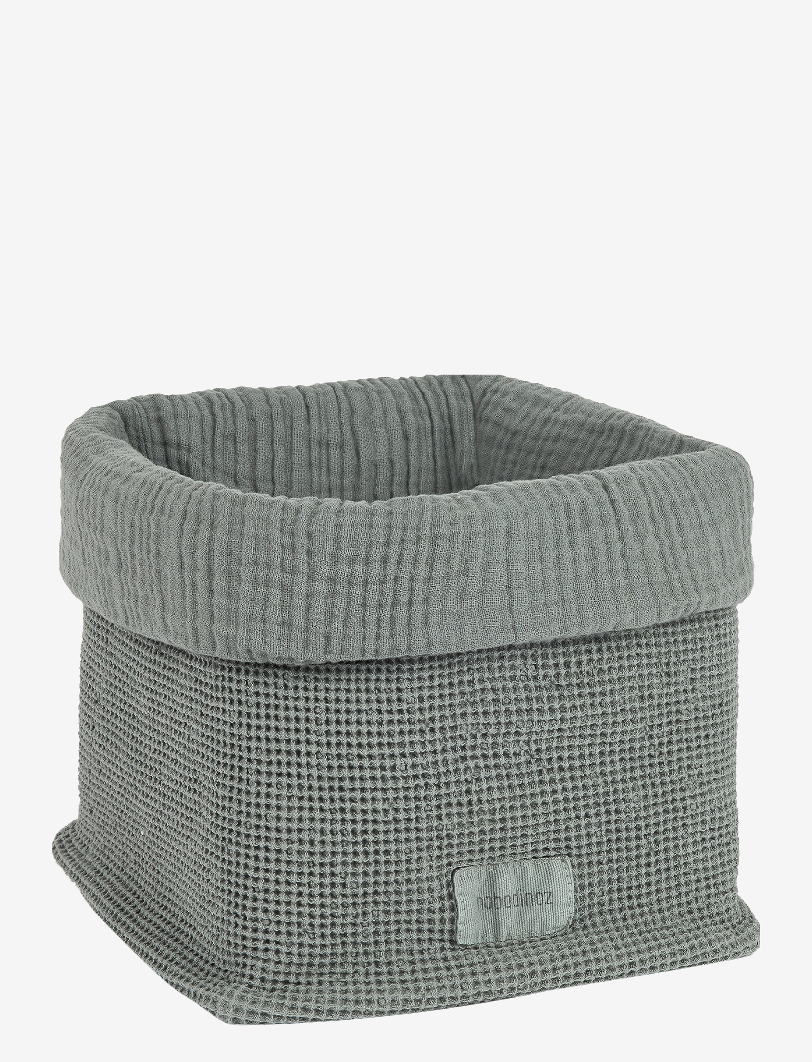 NOBODINOZ Wabi Sabi Basket 20X18, One Size, Storage, Grün - Storage Baskets, Kinder