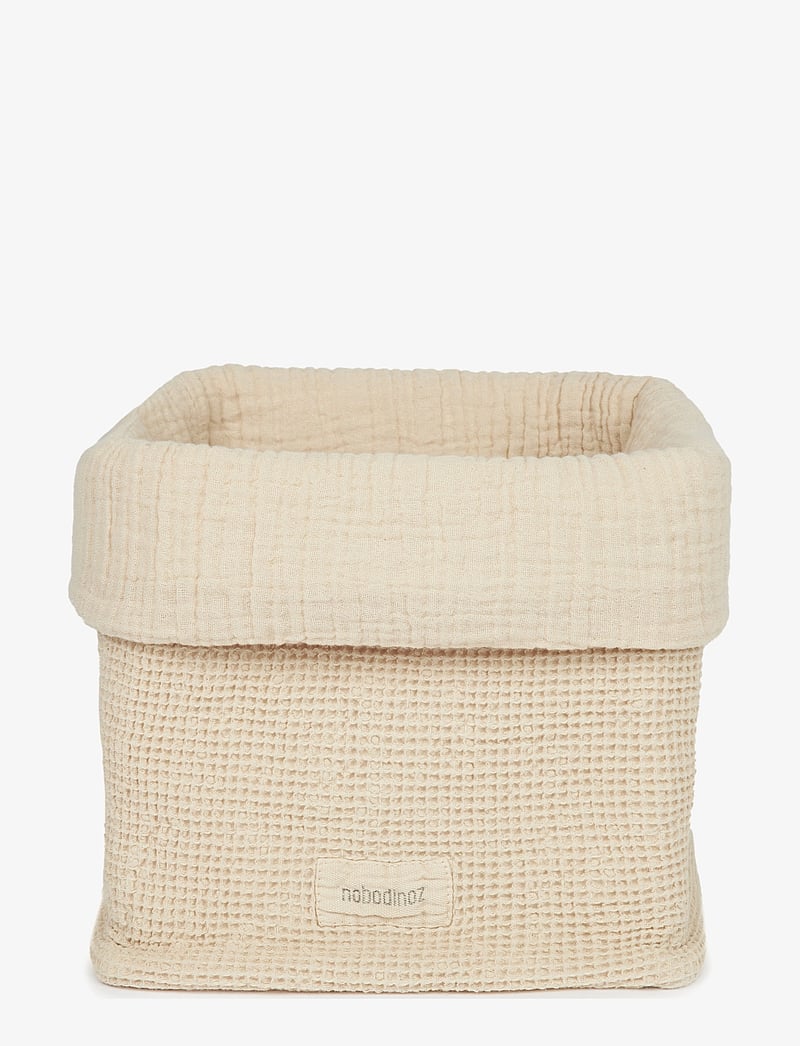 NOBODINOZ - WABI SABI BASKET 20X18 - aufbewahrungskörbe - ginger - 1