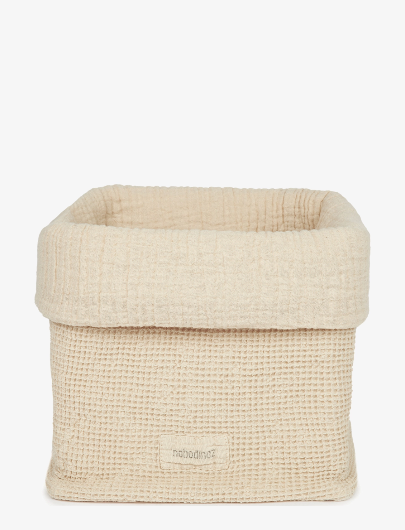 NOBODINOZ WABI SABI BASKET 20X18 - NOBODINOZ - GINGER / cream
